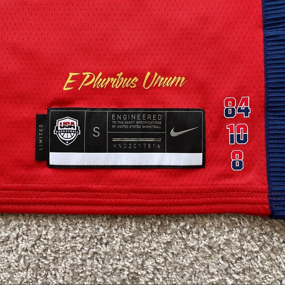 NIKE TEAM USA WILSON WOMENS BASKETBALL JERSEY SIZE SMALL OLYMPIC TOKYO DRI FIT L - Picture 4 of 10